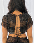 Kajal Beaded Cape
